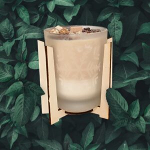 Bougie Zen Noix de Coco Ambre et Pierre de Lune