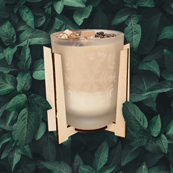 Bougie Zen Noix de Coco Ambre et Pierre de Lune