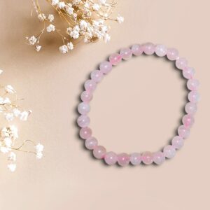 Bracelet en Quartz Rose
