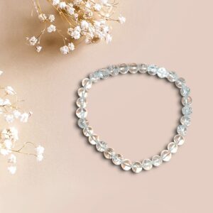 Bracelet en Cristal de Roche Crack Naturel