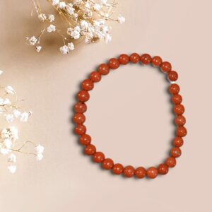 Bracelet en Jaspe Rouge