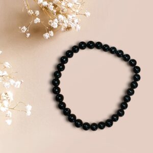 Bracelet en Tourmaline noire