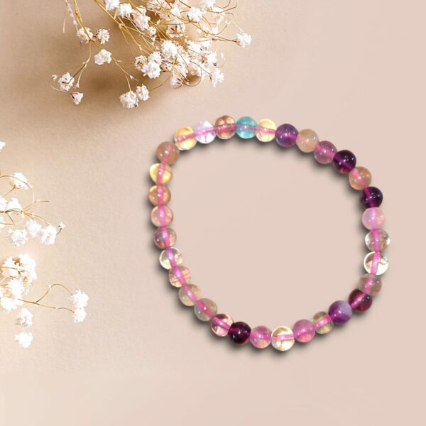 Bracelet en Fluorine Multicolore